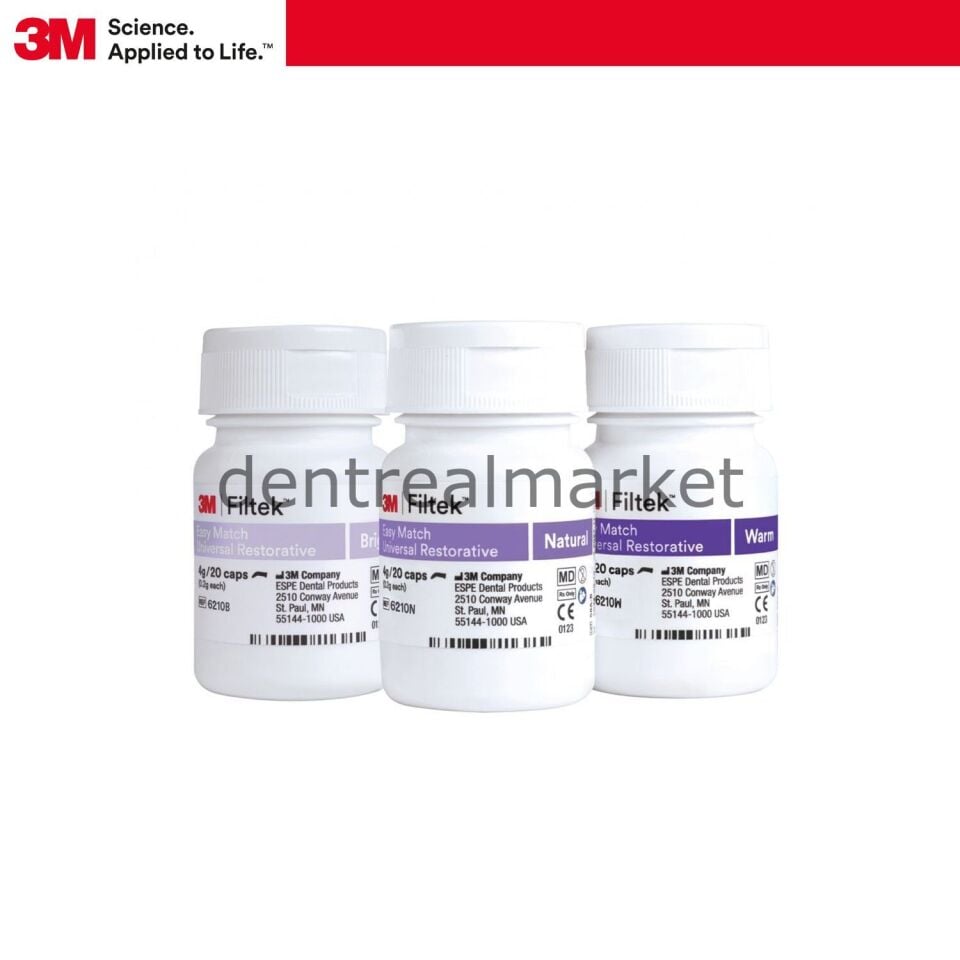 Filtek Easy Match Üniversal Restoratif Kapsül Kompozit Intro Kit 3+1 Kampanya***