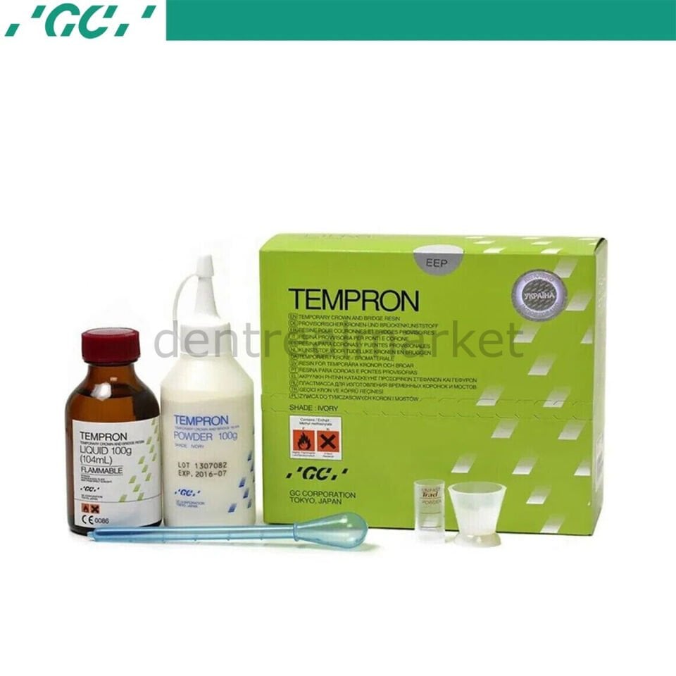 Tempron Geçici Kuron & Köprü Meteryali Kompozit Esaslı