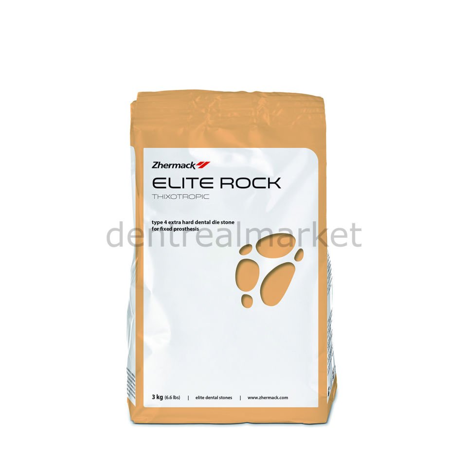 Elite Rock Sert Alçı - 3 kg - Type 4