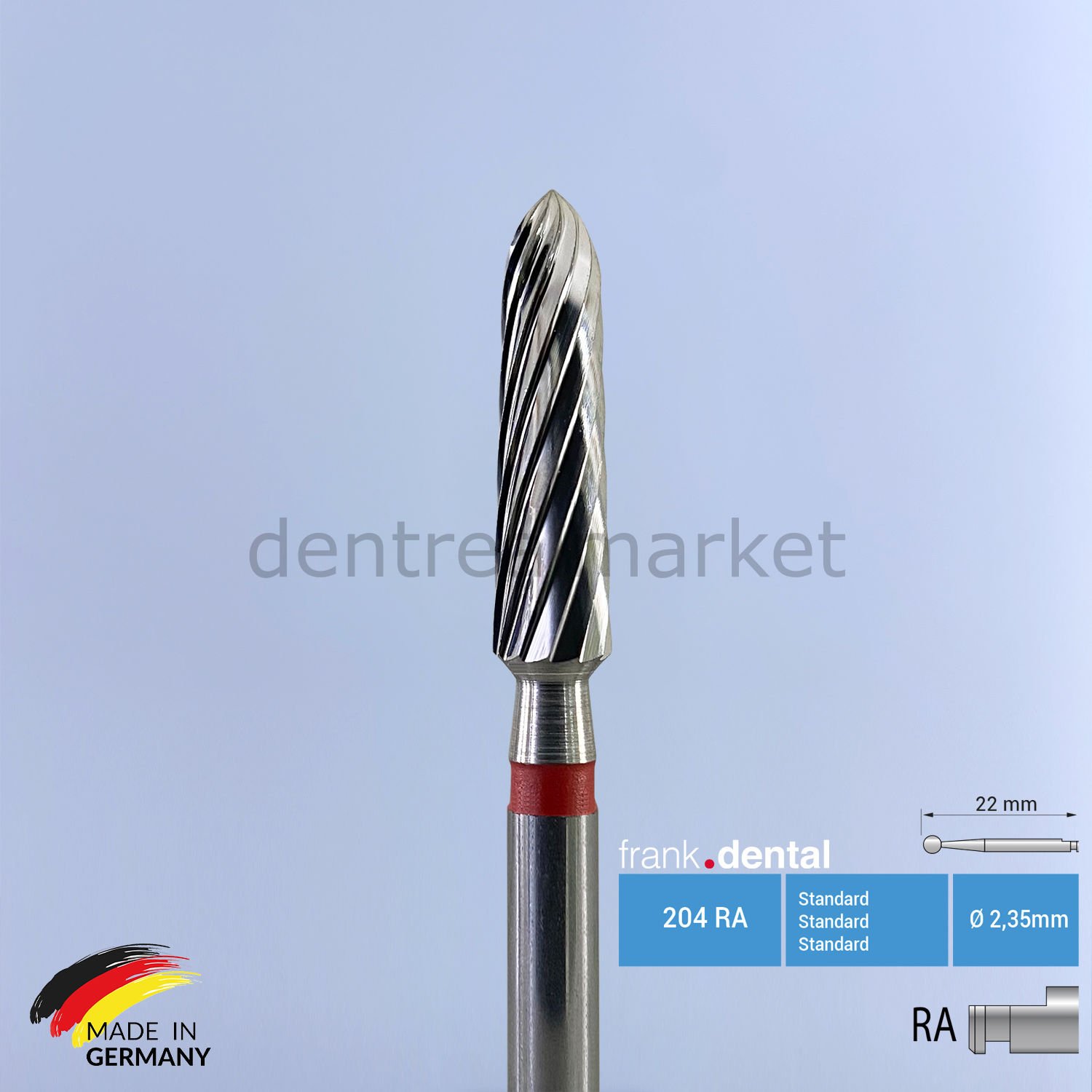 Orthodontic Adhesive Remover & Debonding Bur - 283K - Anguldurva