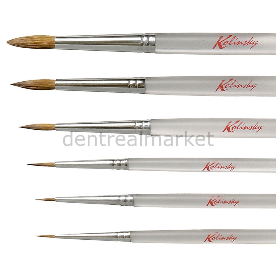 Kolinsky Kıl Fırça Refill Size:1 - 2 Adet