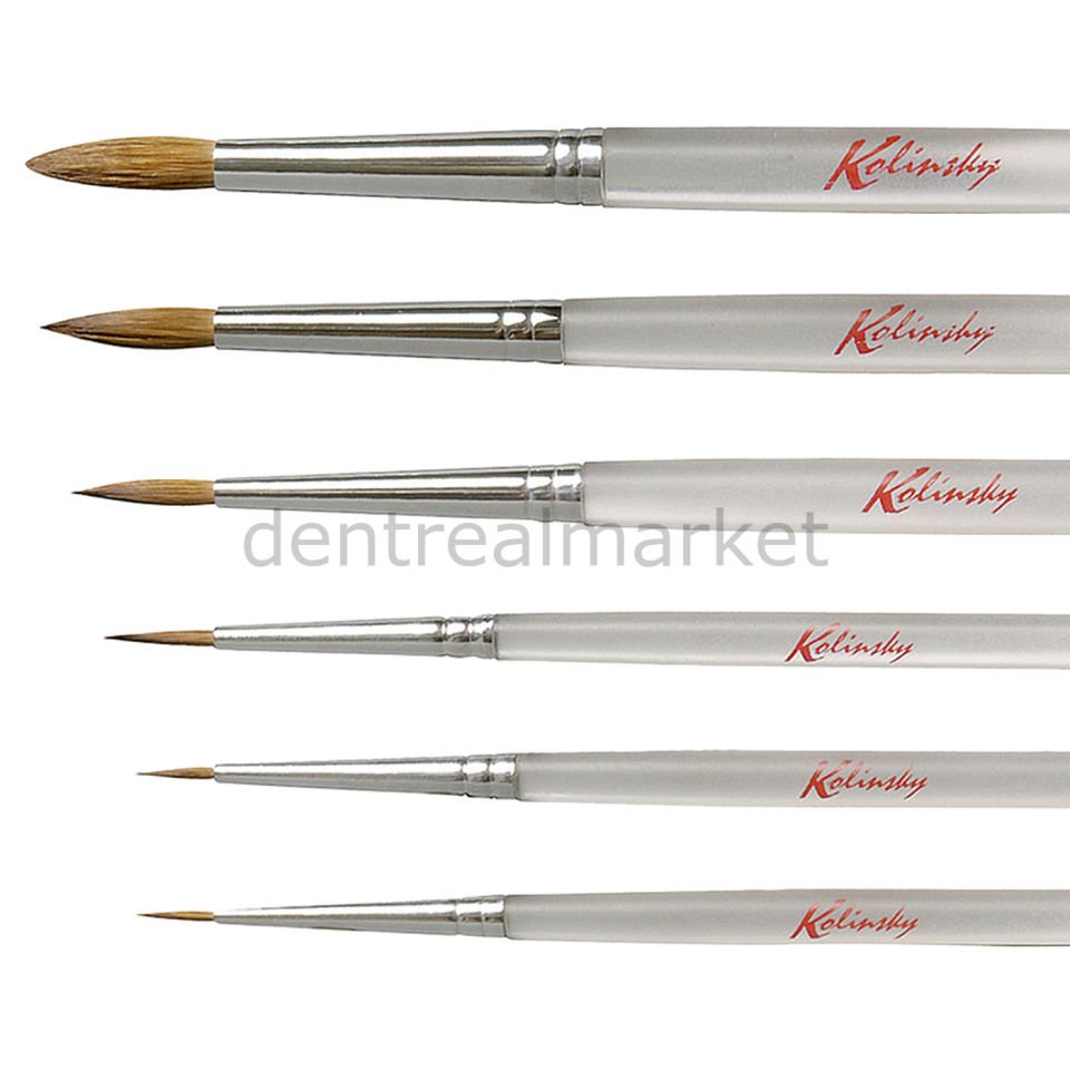 Kolinsky Kıl Fırça Refill Size:1 - 2 Adet