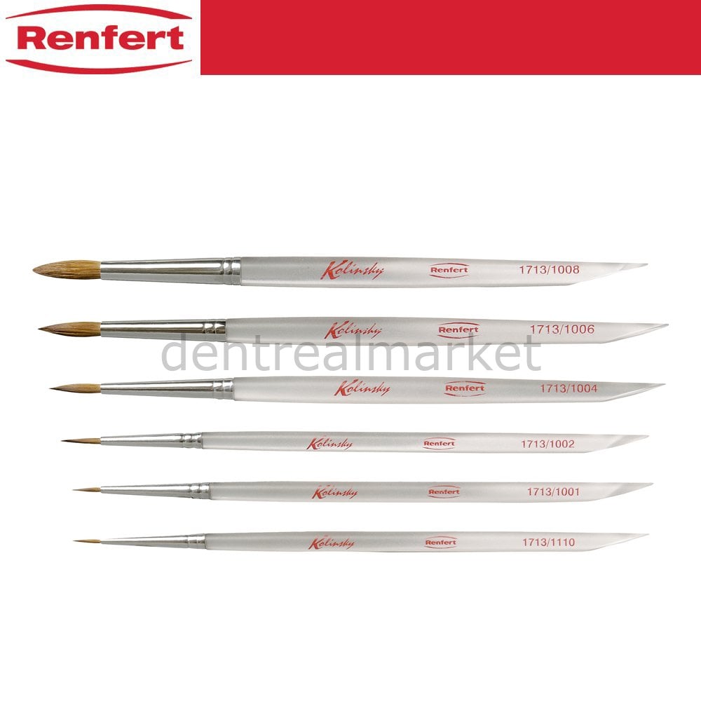 Kolinsky Kıl Fırça Refill Size:1 - 2 Adet