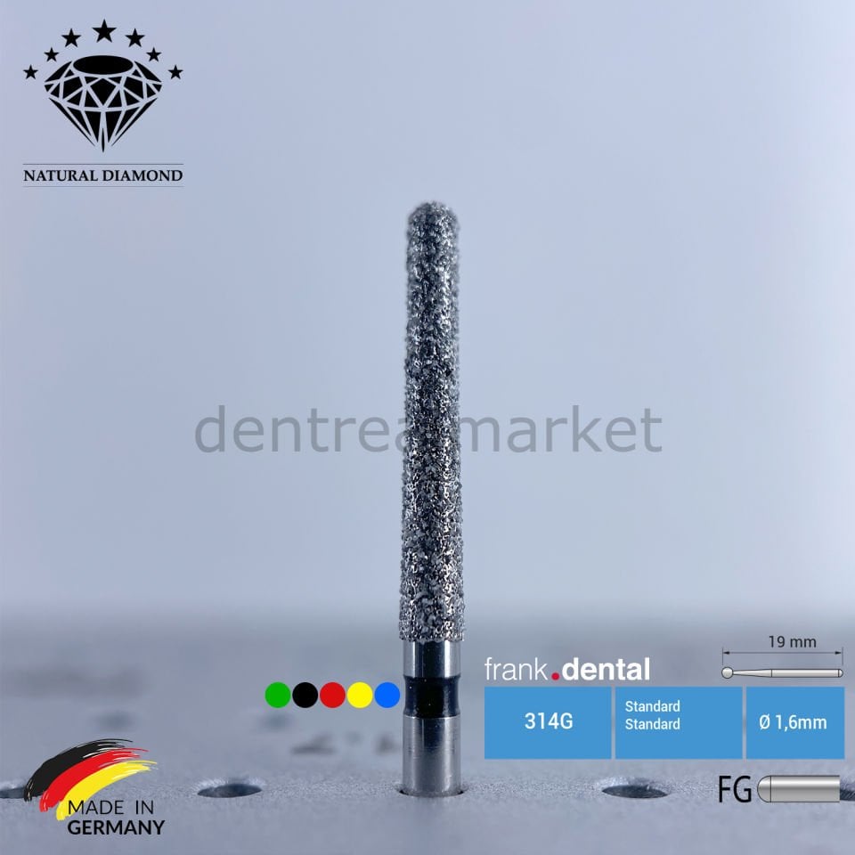 Doğal Elmas Frez - Aeratör - 850L - Konik - 5 Adet