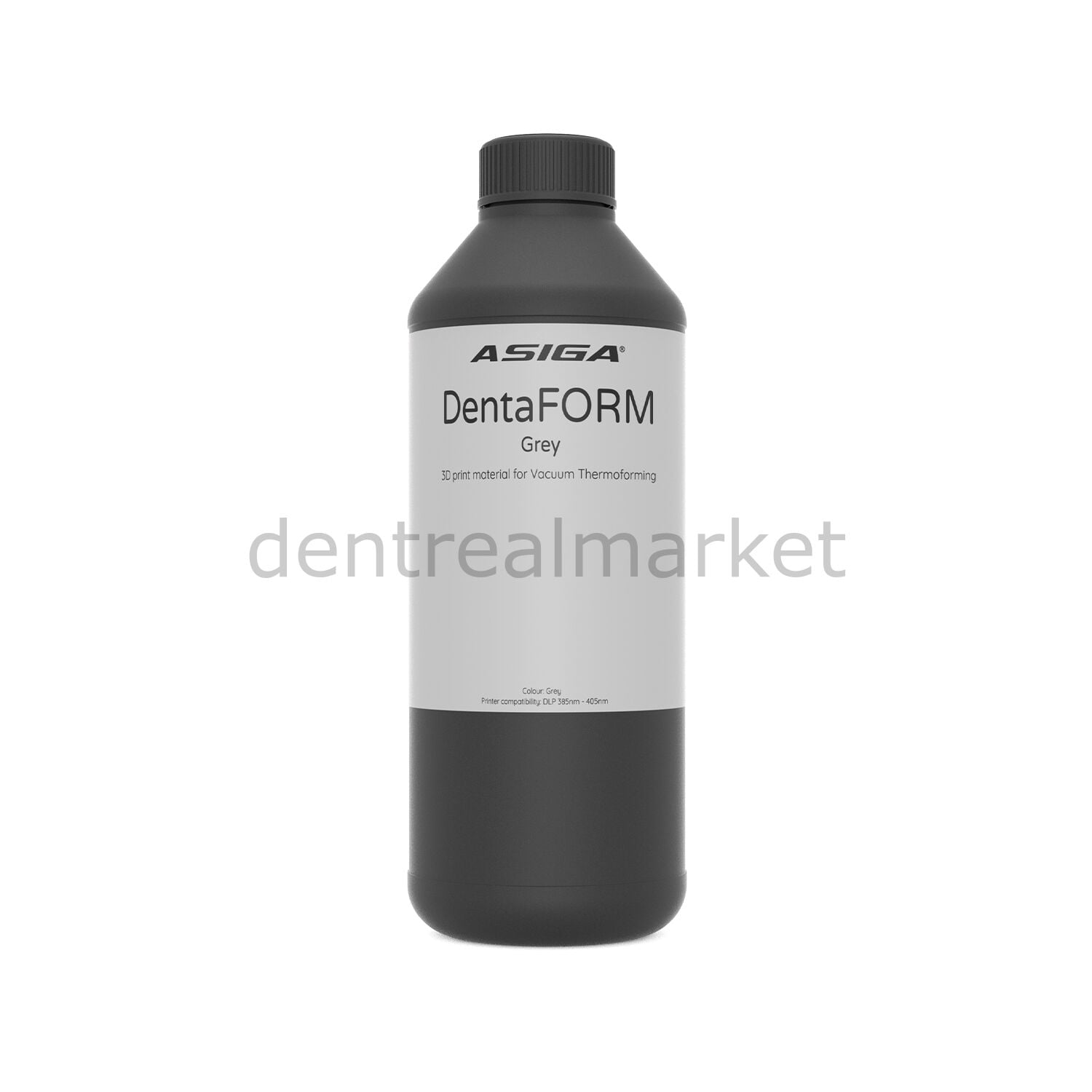 DentaFORM Grey Model Resin - 3D Yazıcı Termoform Model Reçinesi 1 kg - Gri