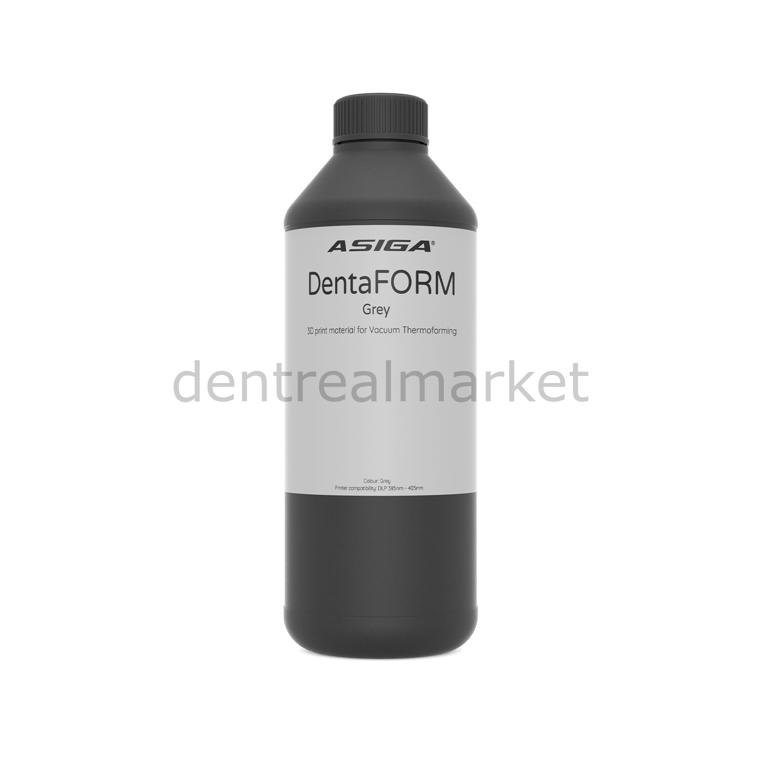 DentaFORM Grey Model Resin - 3D Yazıcı Termoform Model Reçinesi 1 kg - Gri