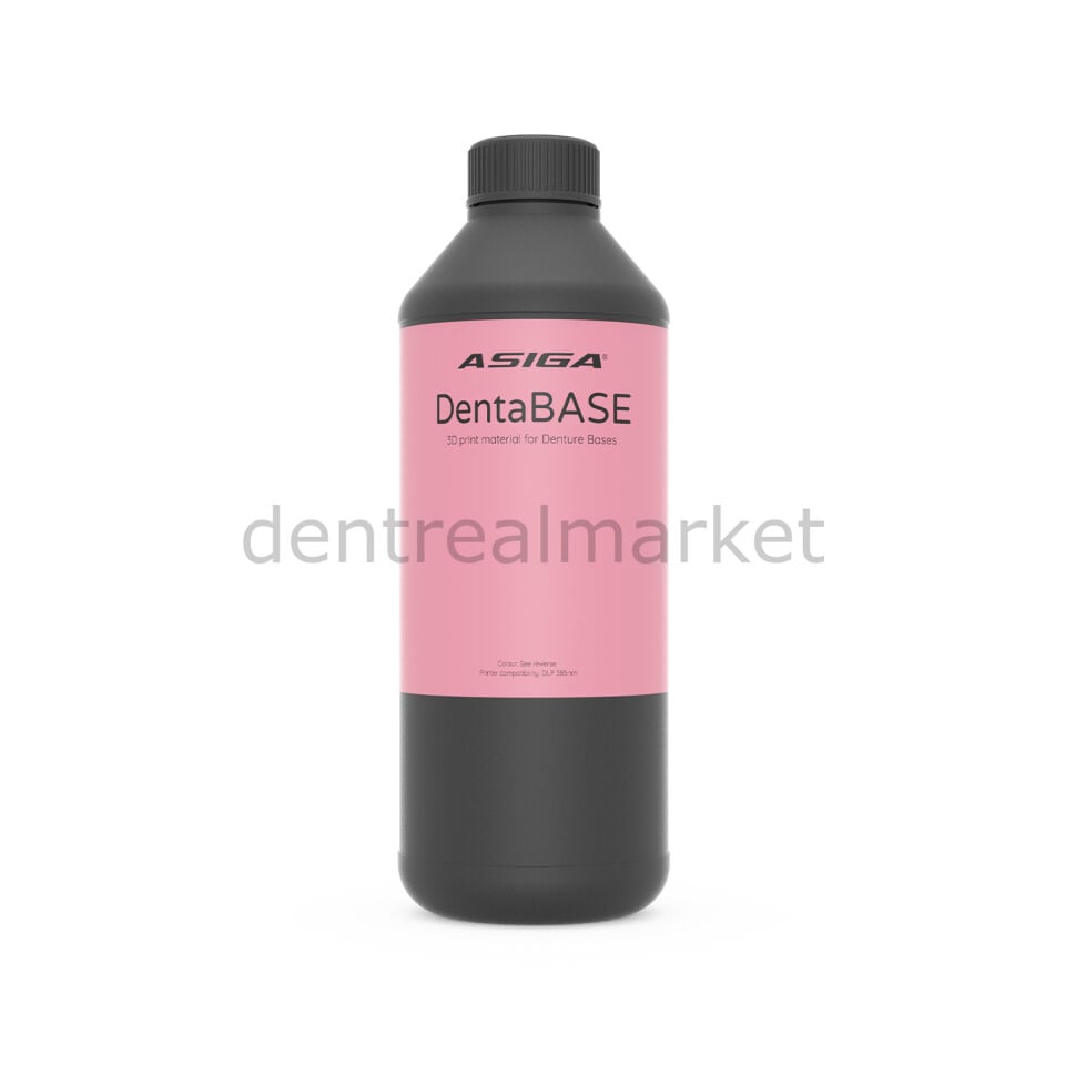 DentaBASE Total Model Resin - 3D Yazıcı Protez Kaide Reçinesi 1 kg - Doğal Pembe