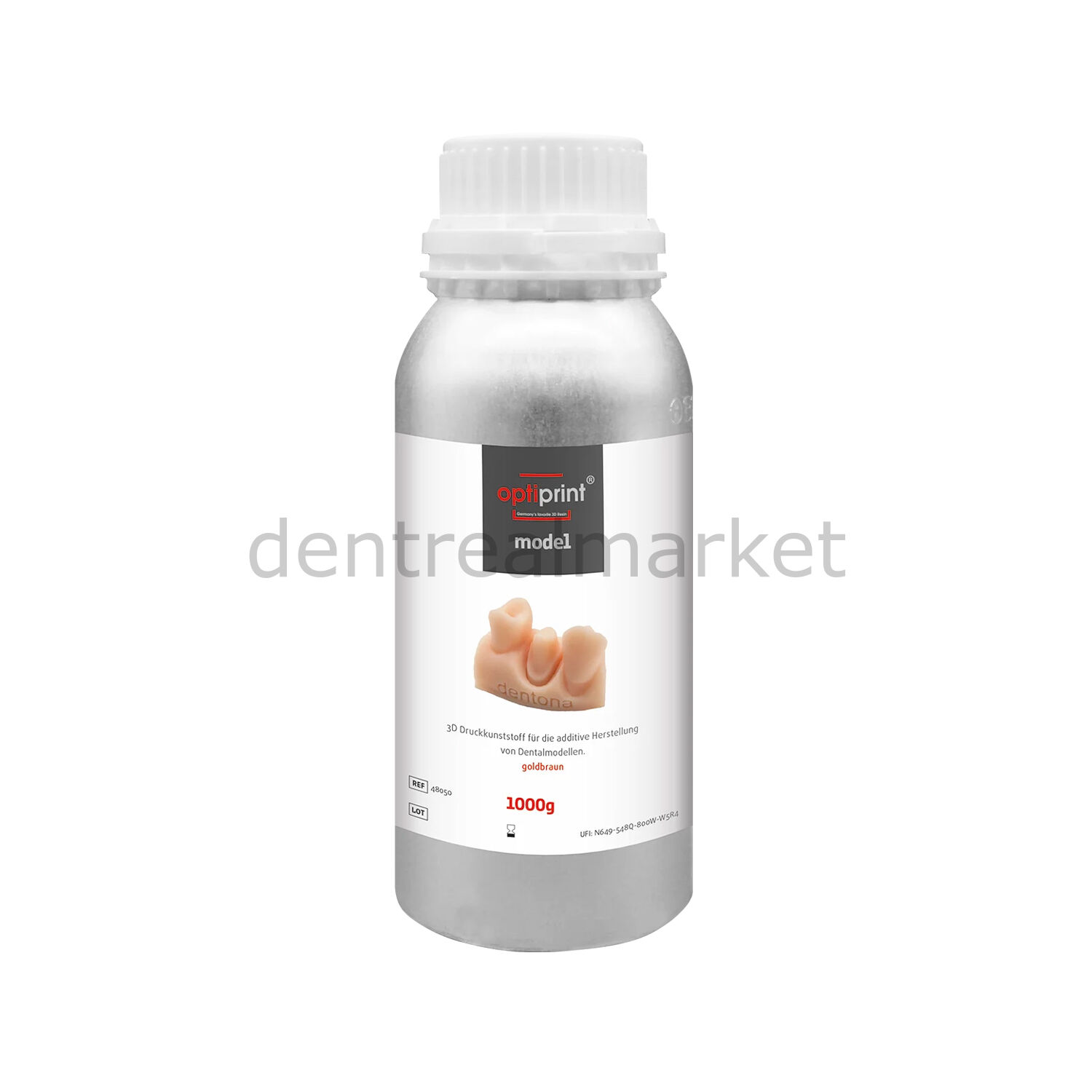 Optiprint Model - Dental Model 3D Yazıcı Reçinesi - 1000 gr