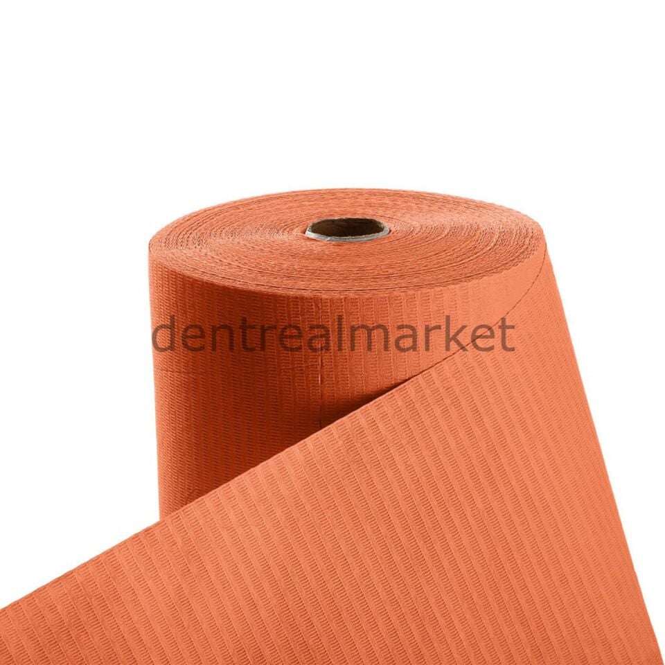 Avrupa Rulo Dişci Hasta Önlüğü -  Orange