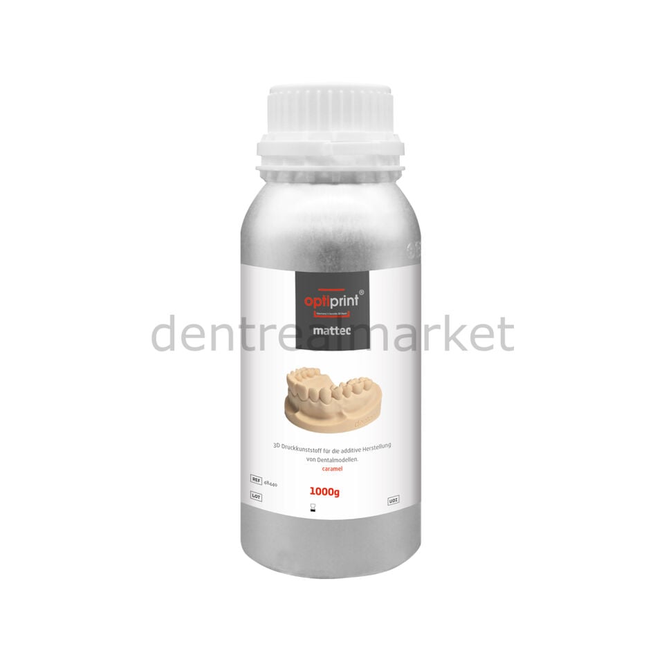 Optiprint Mattec - Protez Modeli 3D Yazıcı Reçinesi - 1000 gr