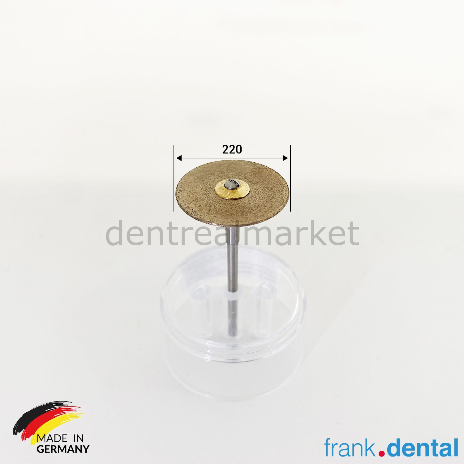 S345 Sinter Sonsuz Elmas Separe Disk 0,45 mm