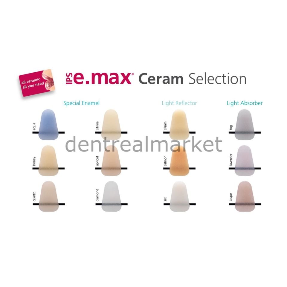 IPS e.max Ceram Selection Special Enamel 5 gr - Zirkon Üstü