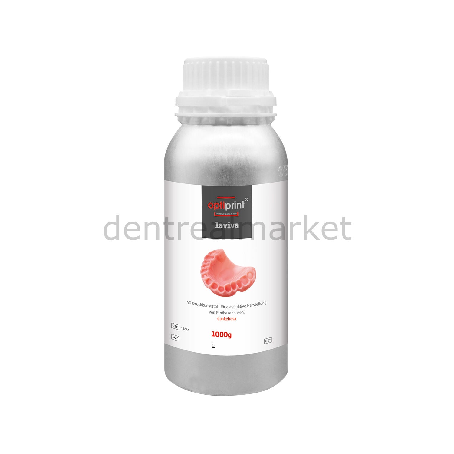 Optiprint Laviva - Protez Kaidesi 3D Yazıcı Reçinesi - 1000 gr