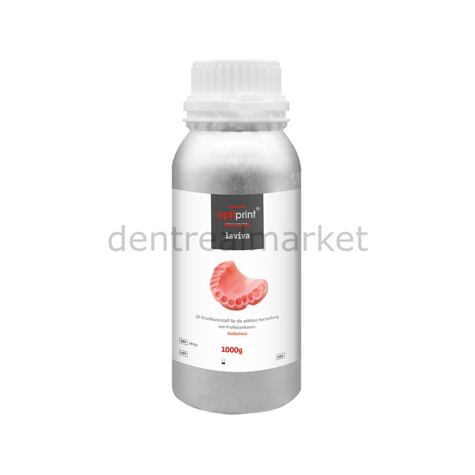 Optiprint Laviva - Protez Kaidesi 3D Yazıcı Reçinesi - 1000 gr