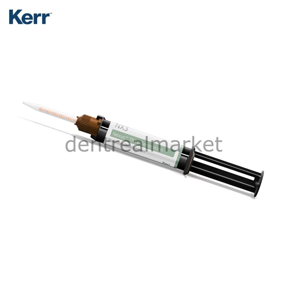 Nx3 Dual Cure Üniversal Adeziv, Rezin Esaslı Dental Siman SKT:03/2026