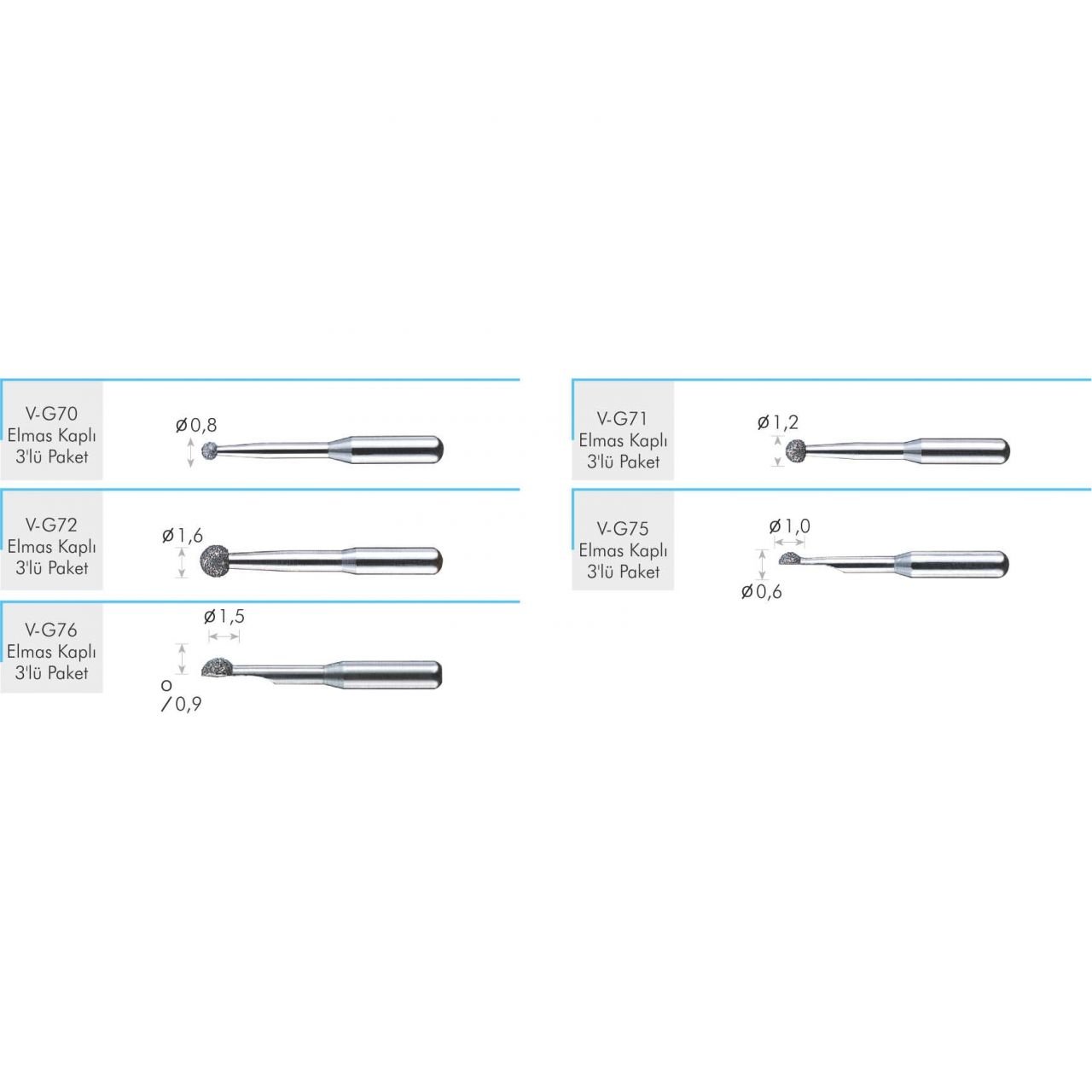 Havalı / Elektrikli Kavitron Uçları-Restoratif