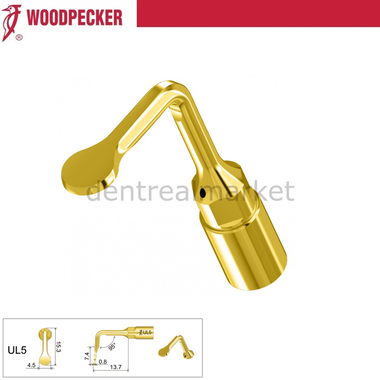 Woodpecker - Mectron Piezo Uç - UL5 ***