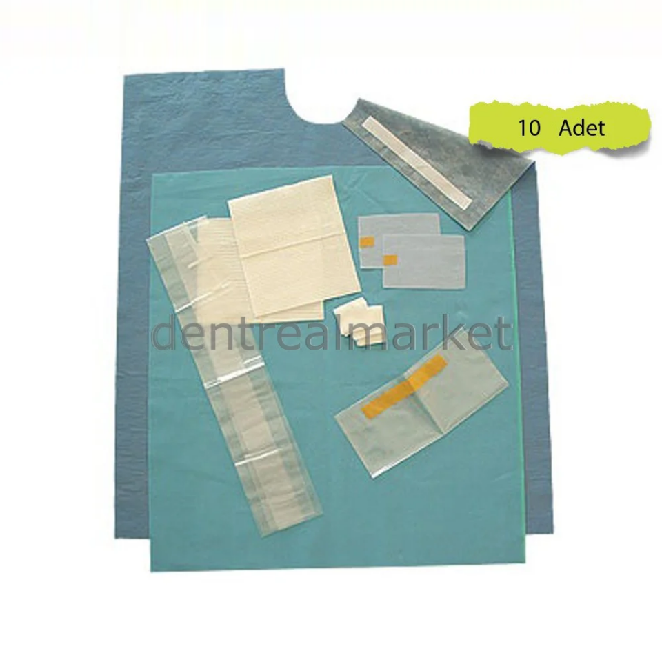 Steril İmplant Örtü Seti Standart - 10 Adet