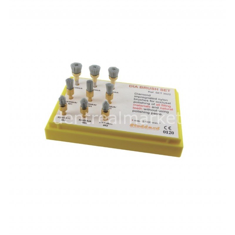 Diamond Brush Elmas İçerikli Cila Parlak Diş Cilası Set
