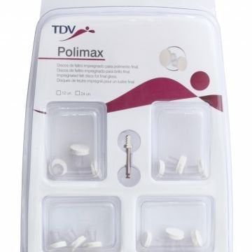 Polimax Emdirilmiş Cila Keçesi 12 Lü Set