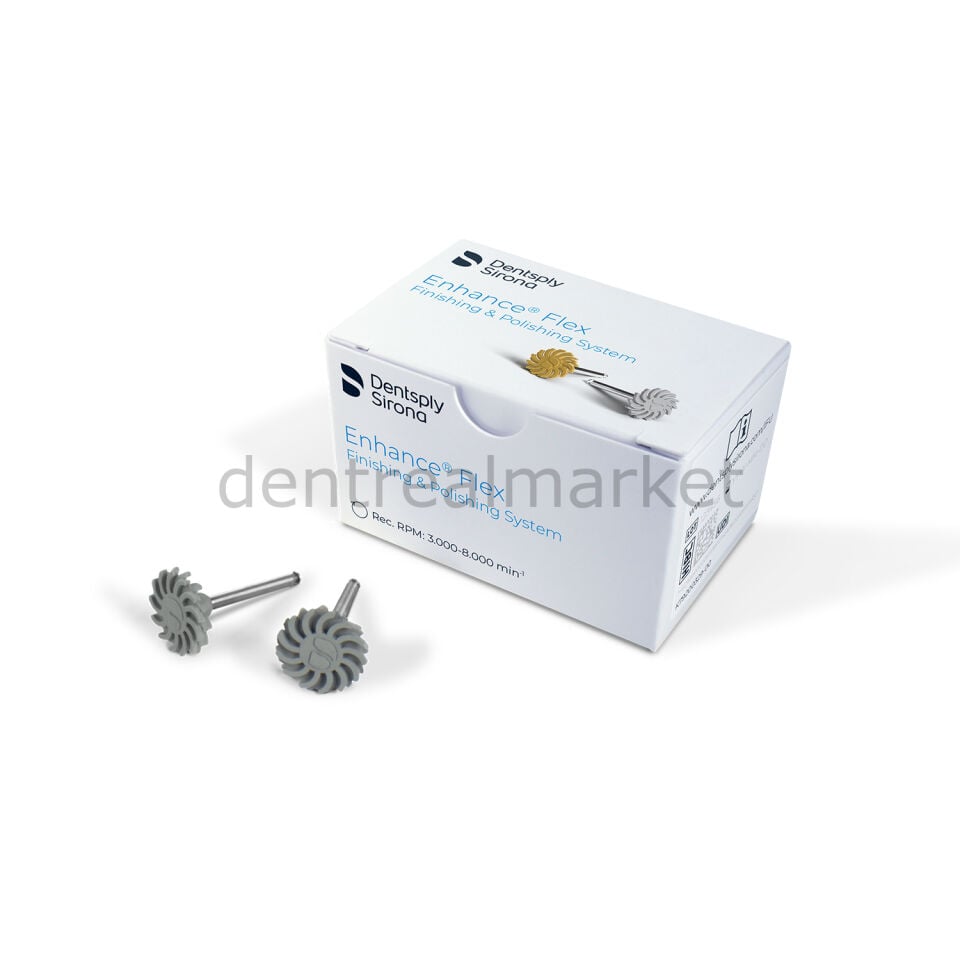 Enhance Twist Flex Kompozit Bitim ve Parlatma Lastik Seti - Polisher 6'lı
