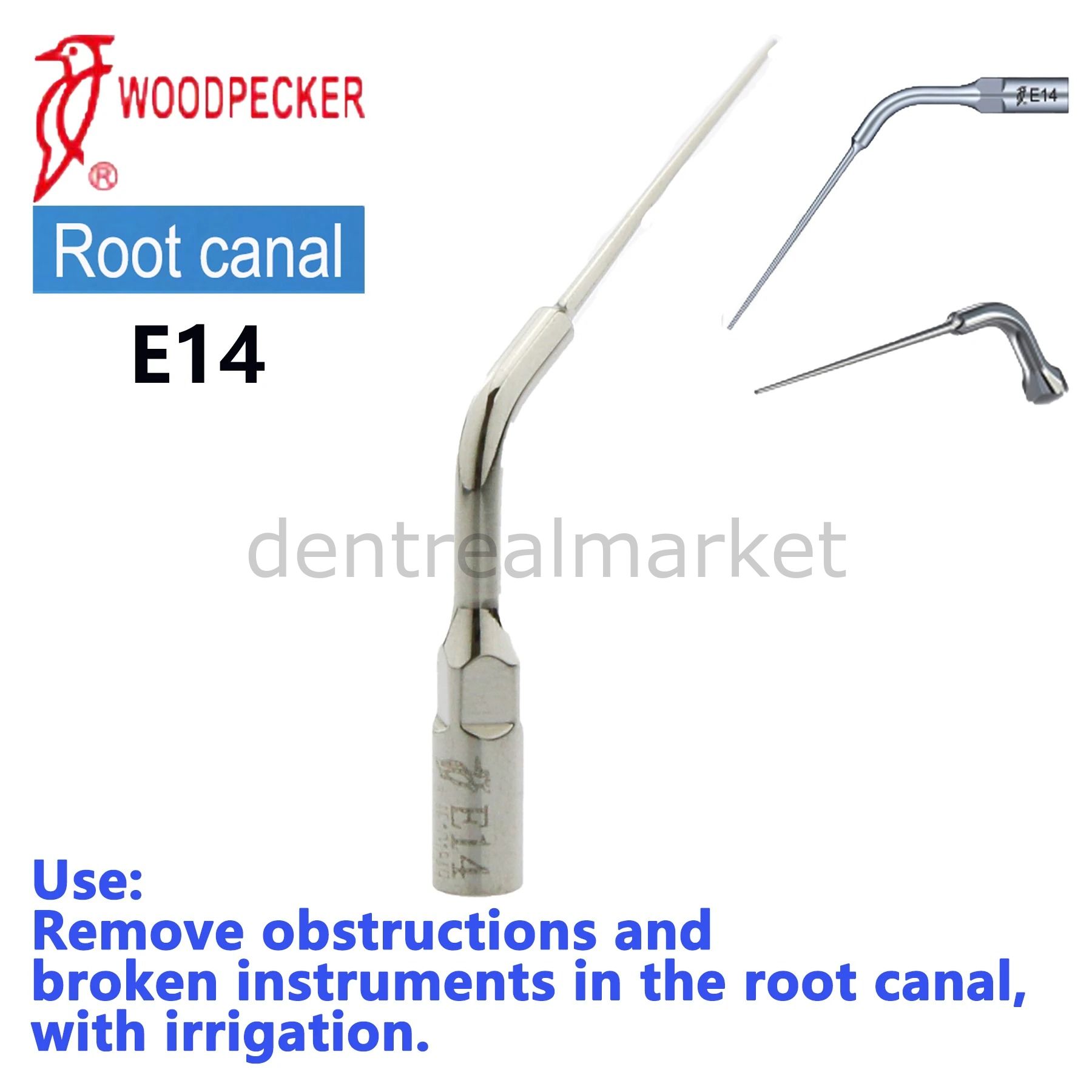 Kavitron Endodonti Ucu E14 - Ems,Mectron,Woodpecker,WH Uyumlu
