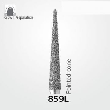 859L Sentetik Elmas Frez - 5 Adet - İğne Uç