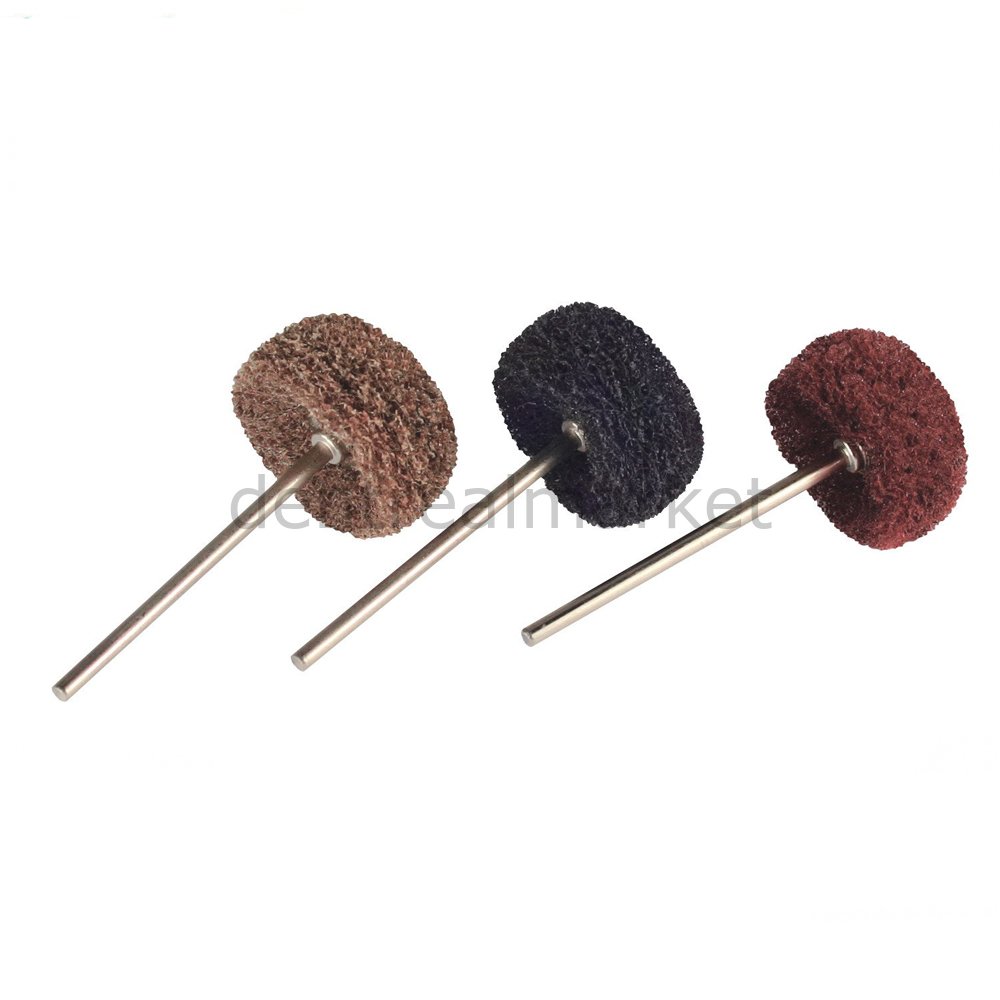 Wheel Scotchbrite Akrillik ve Gece Plagı Düzeltme Fırçası