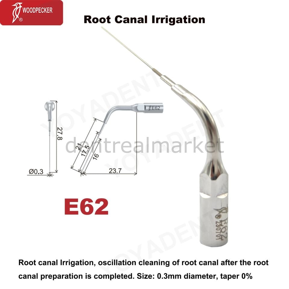 Kavitron İrrigasyon Ucu E62 - Ems,Mectron,Woodpecker,WH Uyumlu