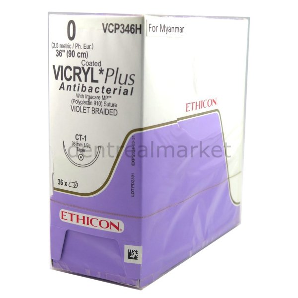 Vicryl Plus İplik - Antibakteriyel Absorbe Sutur