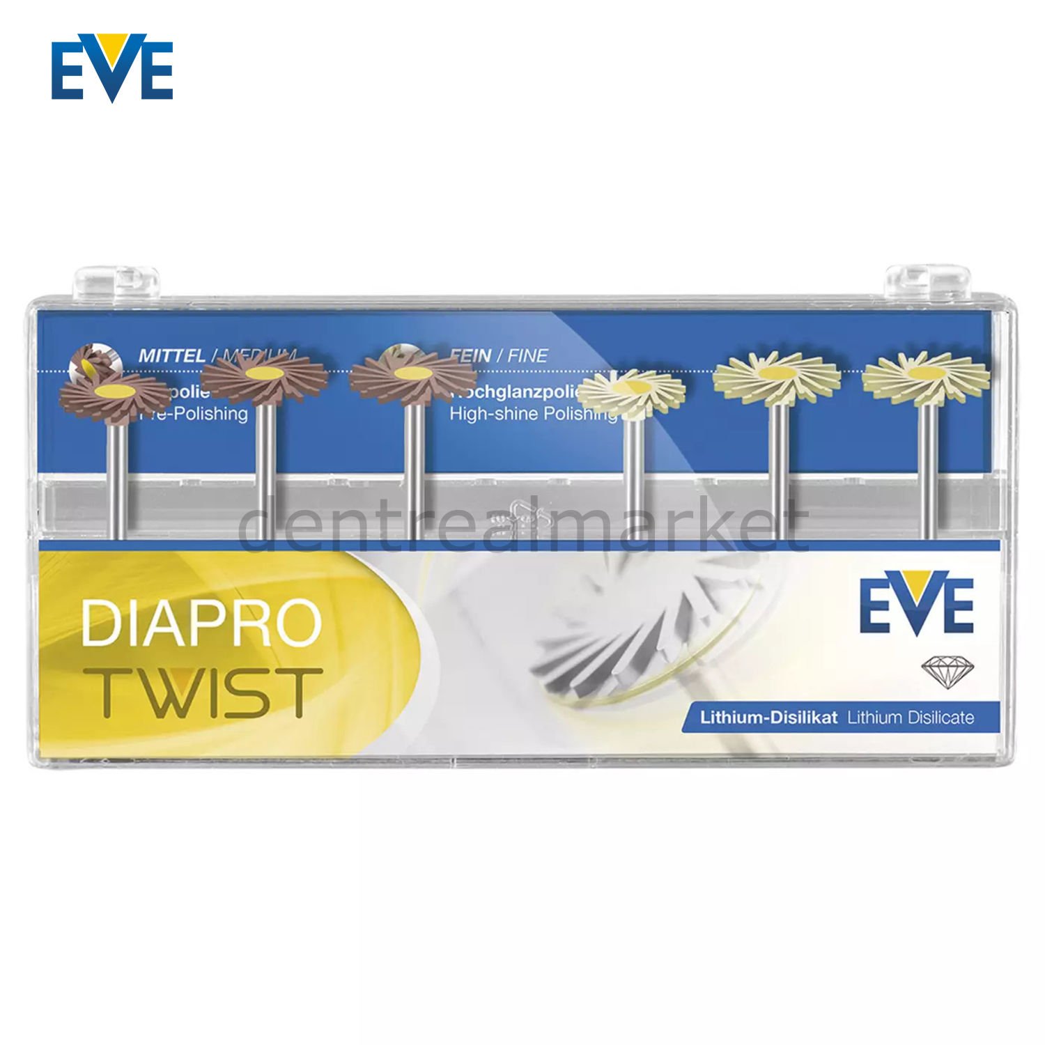 Diapro Twist Elmas İçerikli Zirkonyum Cila Lastigi HP364