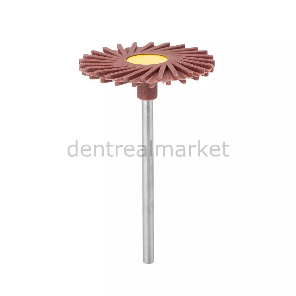 Diapro Twist Elmas İçerikli Zirkonyum Cila Lastigi - ø 26.0 x 2.0 mm Red