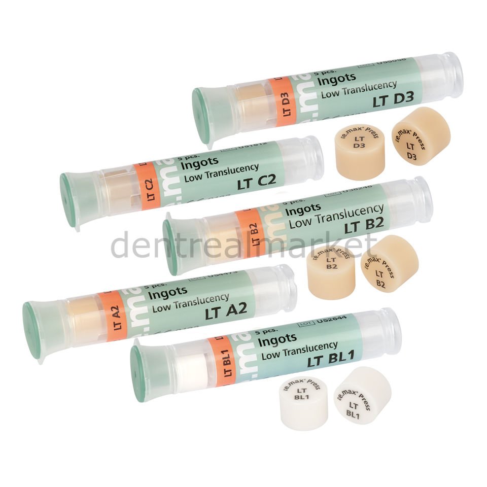 Ips e.max Press LT 5 Adet - Lityum Disilikat