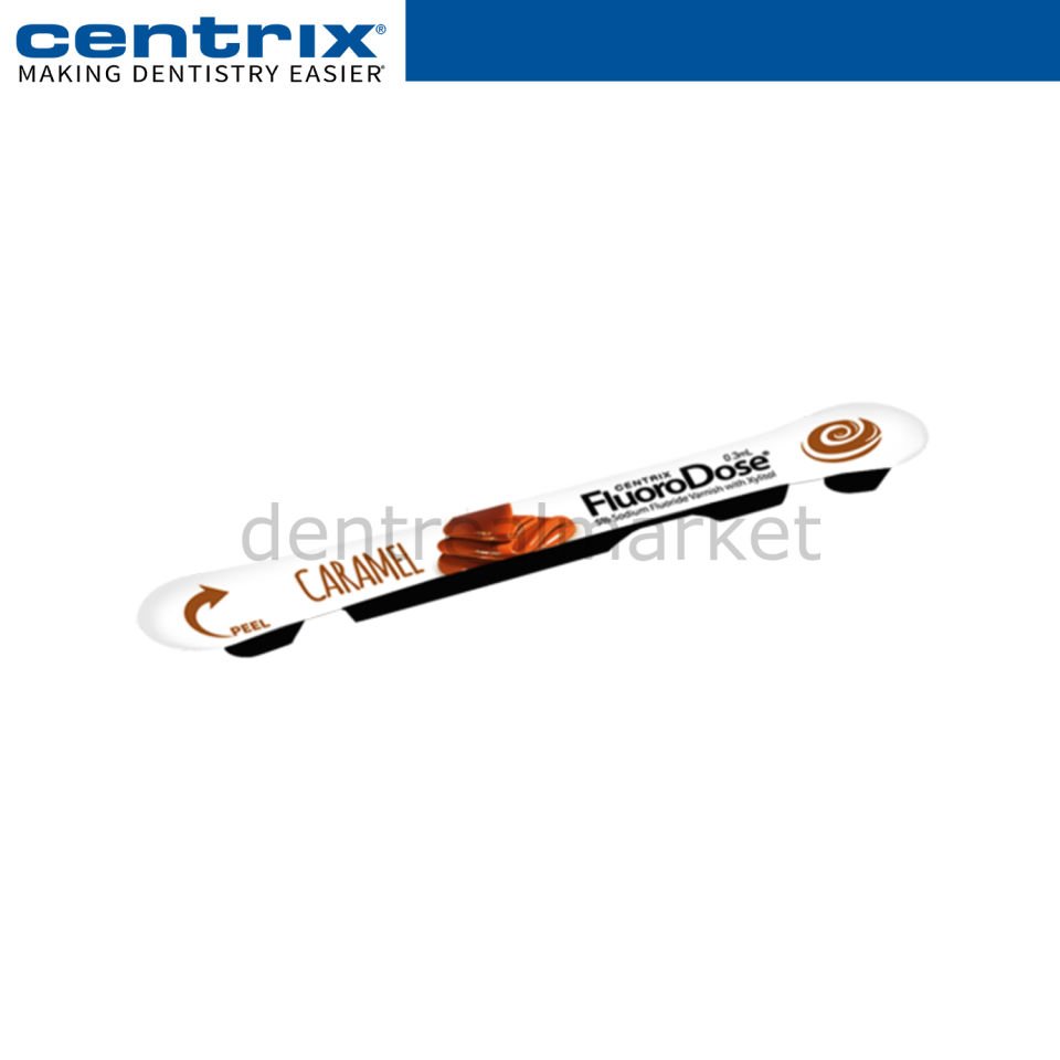 FluoroDose Fluoride Varnish -  Florür Vernik - 0.3 ml Karamel