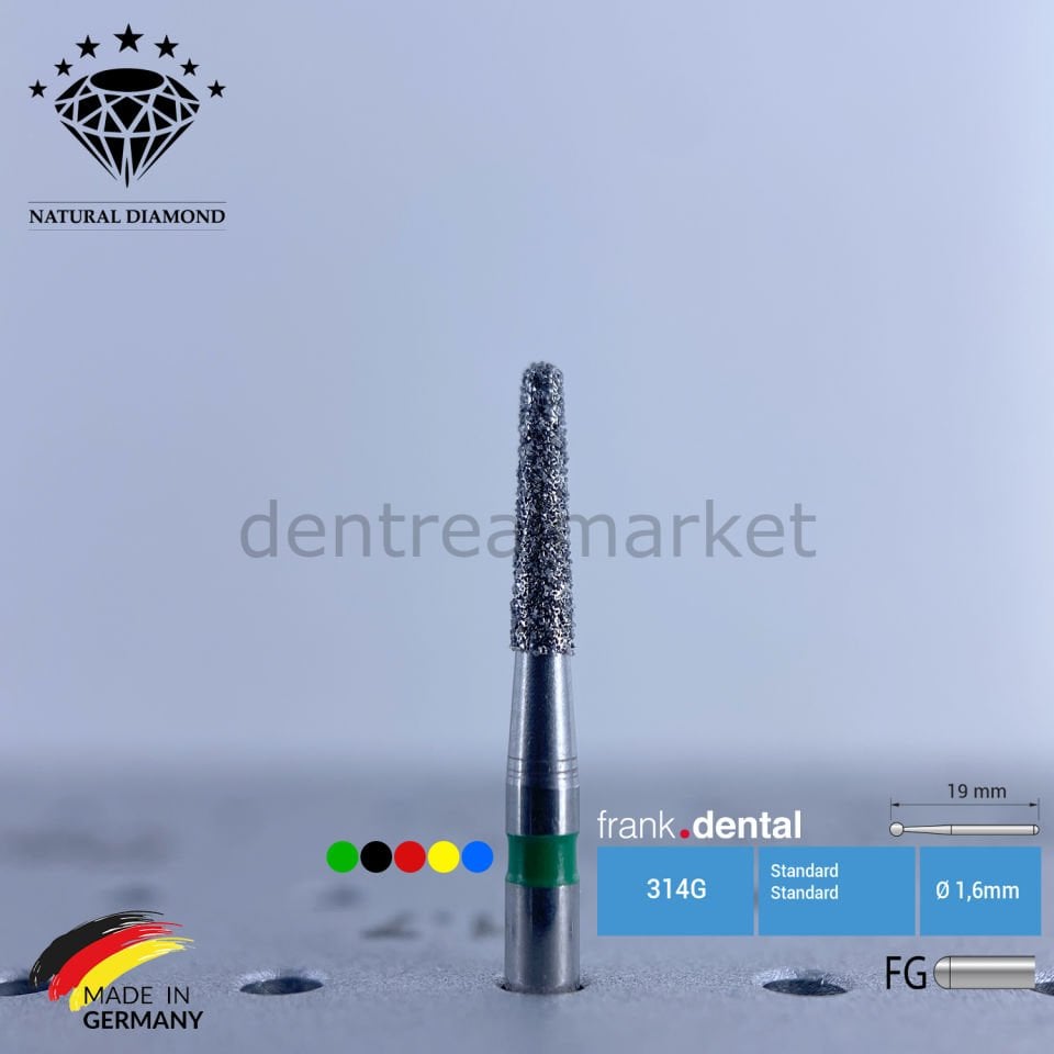 Doğal Elmas Frez - Aeratör - 855 - Konik - 5 Adet