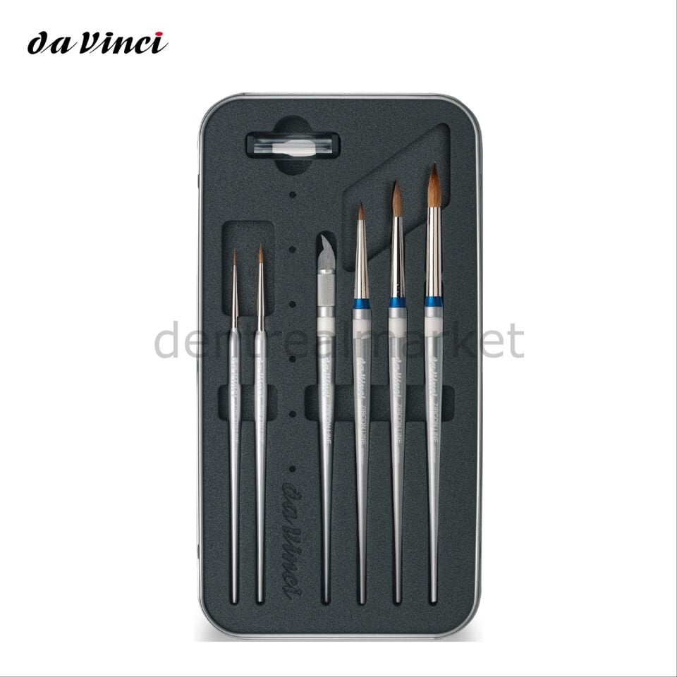 Ceramic Zircon Classic Compact Kolinsky Set