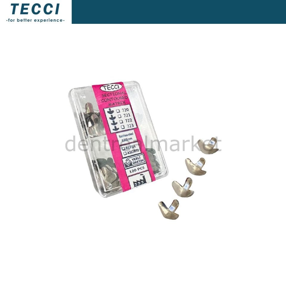 Tecci Bölgesel Matrix Bandı Paslanmaz Çelik - 700 Seri