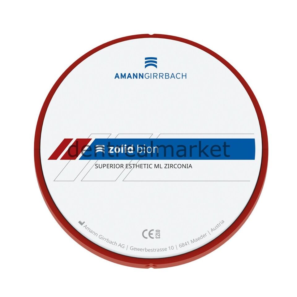 Zolid Bion Multilayer Zirkon Disk Blok 98* 20 mm