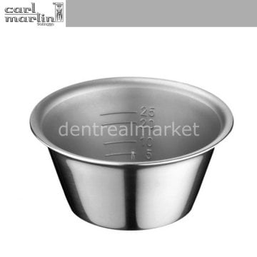 Metal Küvet Kap 25 cc