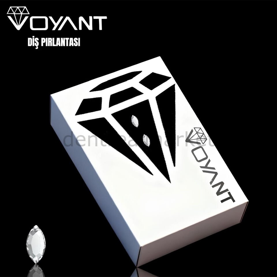 Voyant Natural Kristal Diş Mücevheri - Damla