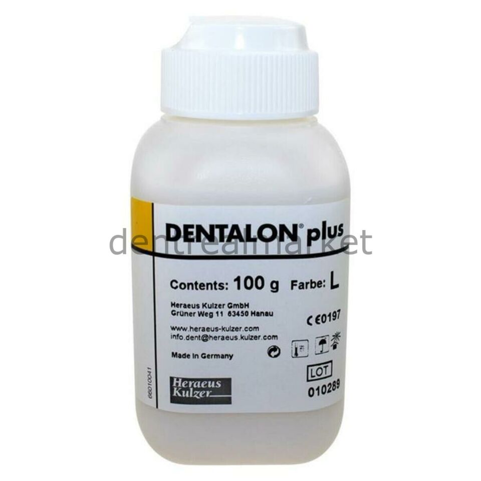 Geçici Kron Akrillik - Dentalon Plus Toz 100 gr Medium - SKT:11/2025