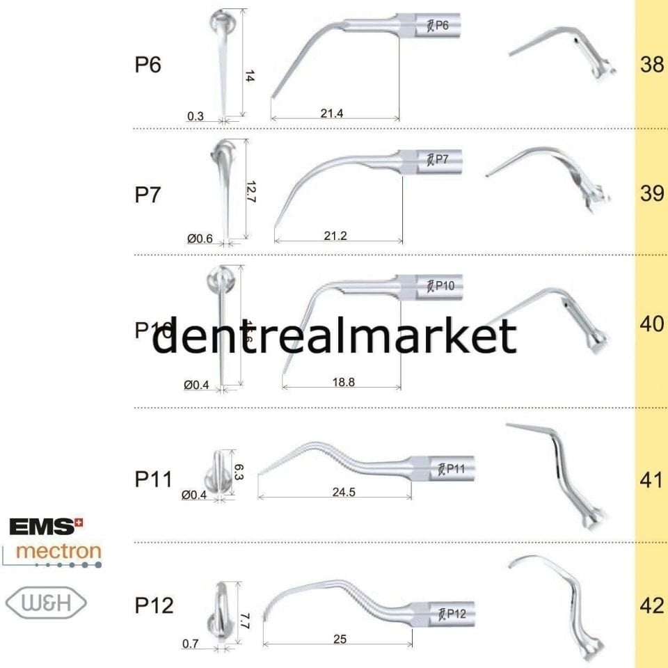 Kavitron Periodontic Ucu P3- Ems,Mectron,Woodpecker,WH Uyumlu