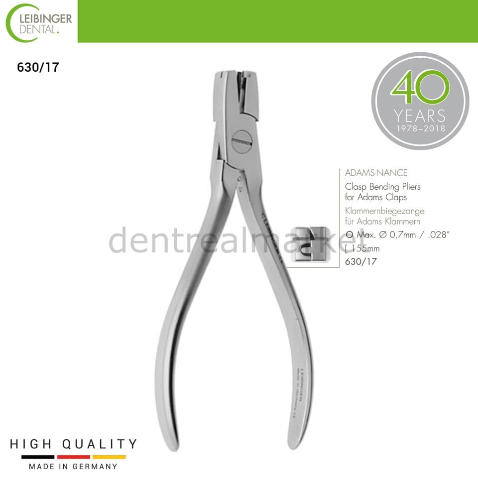 ADAMS-NANCE Clasp Bending Pliers - Tel Bükme Pensi - 155 mm
