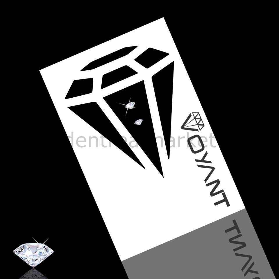 Voyant Natural Kristal Diş Mücevheri - Elmas