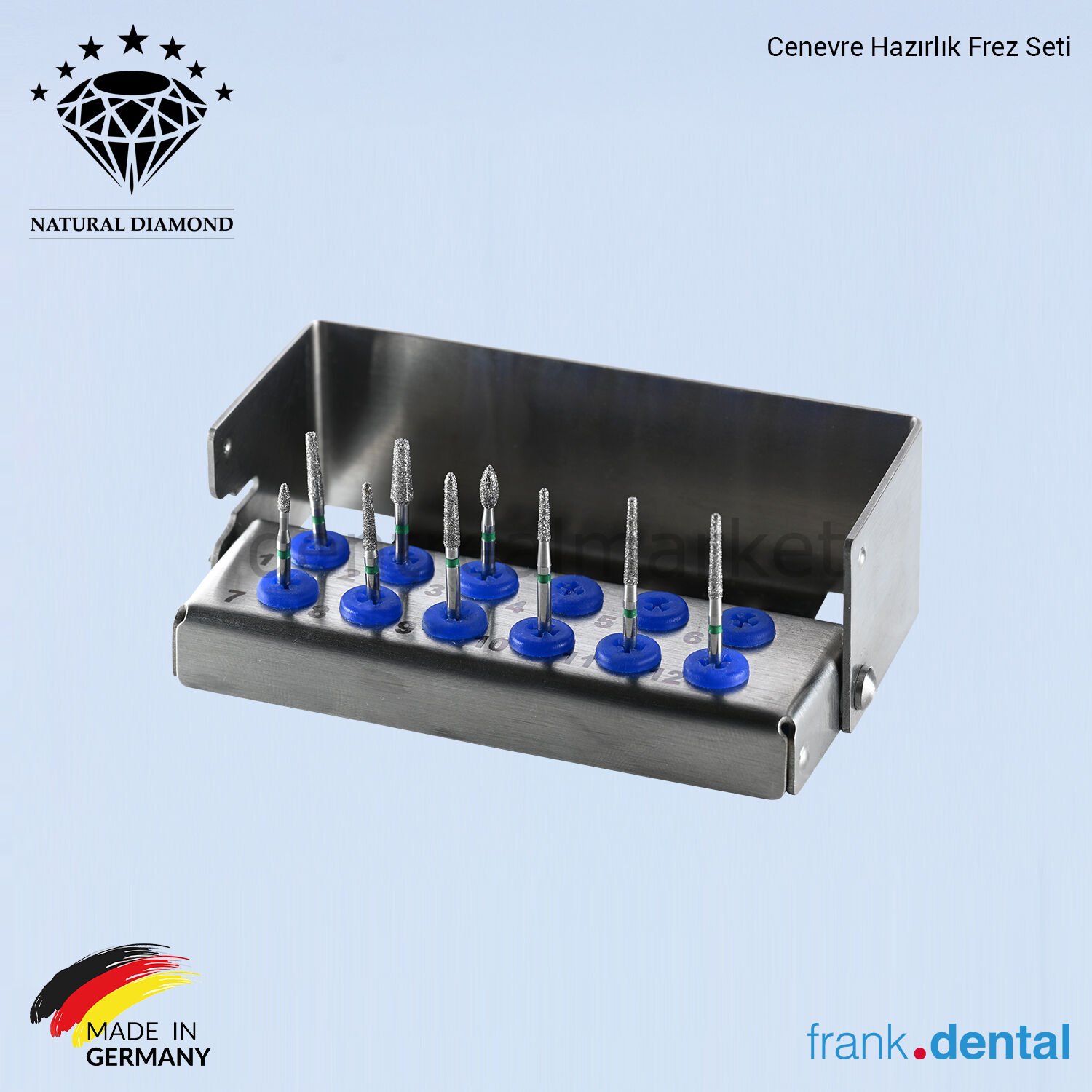 Cenevre Hazırlık Frez Seti
