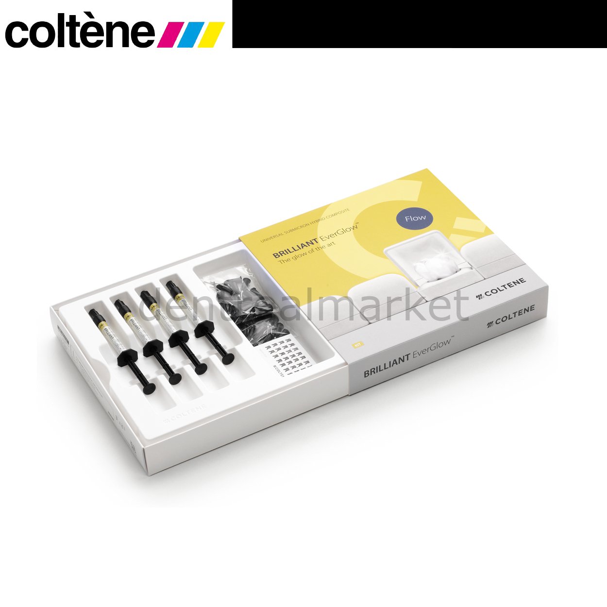 Brillant Ever Glow Flow Submikron Hibrit Kompozit Kit