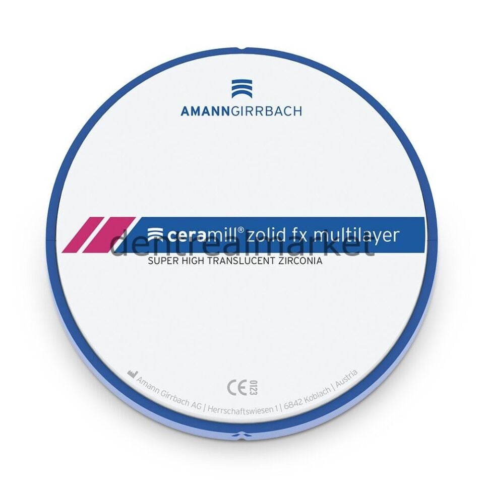 Zolid FX Multilayer Zirkon Disk Blok 98* 20 mm