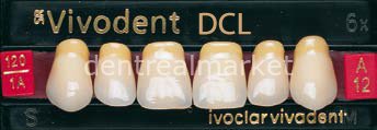 Sr Vivodent DCL Üst Anterior Diş 6'lık B3 - A12