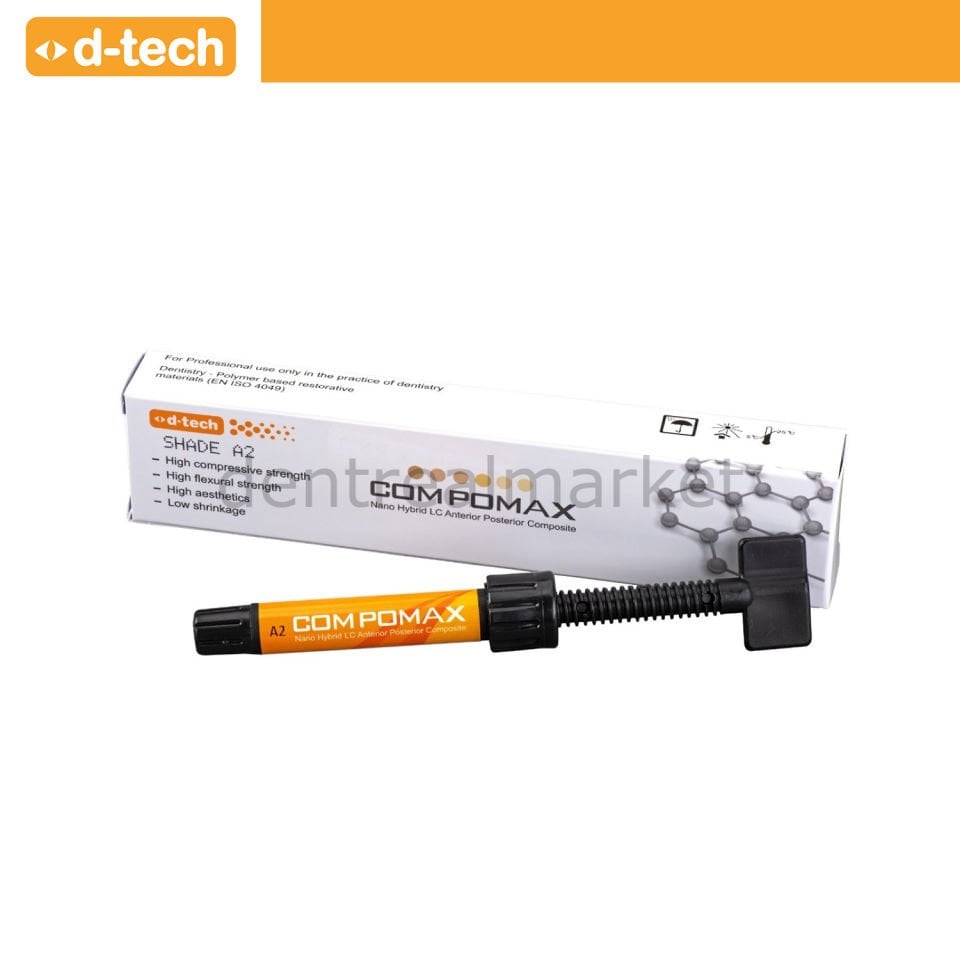 Compomax Nano Hybrid LC Anterior - Posterior Kompozit 1 x 4 gr
