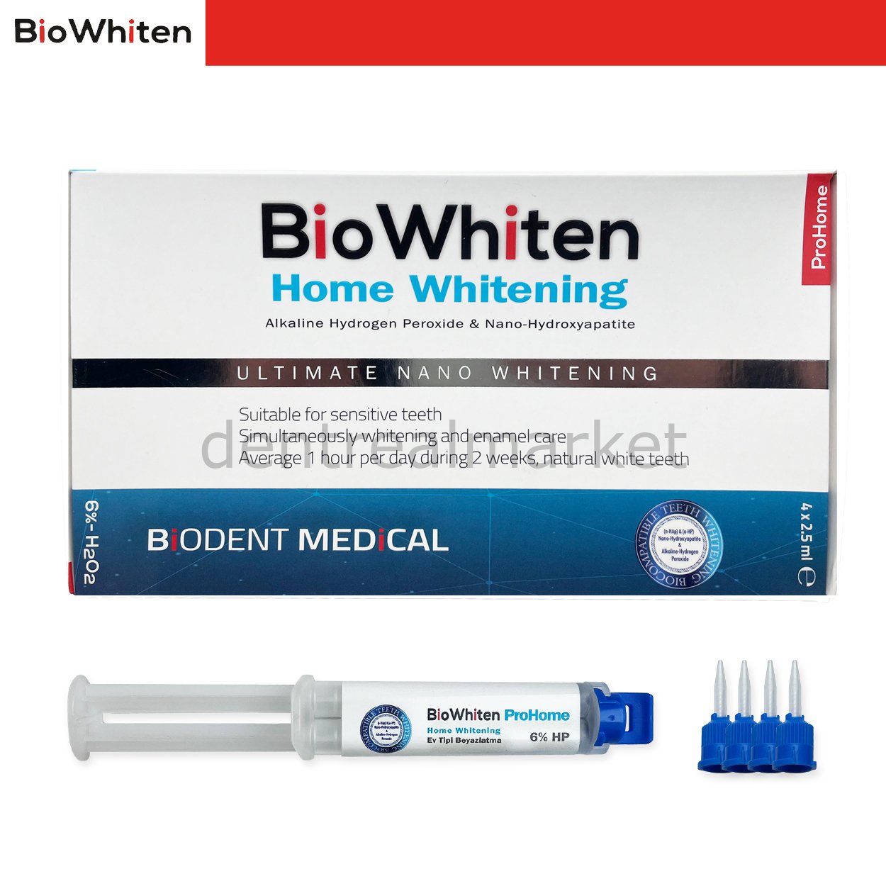 Ev Tipi Beyazlatma Kit 4*2,5 ml